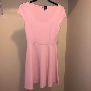 Vibe sportswear light pink skater dress. Perfect for Easter.